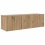 Conjunto de mueble de TV 8 pcs Roble artesanal en Muebles TV | Comprar online en Foru.es