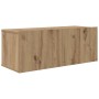Conjunto de mueble de TV 8 pcs Roble artesanal en Muebles TV | Comprar online en Foru.es