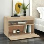 Muebles para TV con luces LED 2 uds roble Sonoma 60x35x40 cm de vidaXL, Muebles TV - Ref: Foro24-804416, Precio: 84,18 €, Des...
