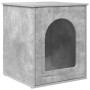Casa para Gatos Concreto 53 x 52 x 62 cm Madera de ingeniería en Mobiliario para gatos | Comprar online en Foru.es
