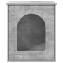 Casa para Gatos Concreto 53 x 52 x 62 cm Madera de ingeniería en Mobiliario para gatos | Comprar online en Foru.es