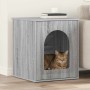 Casa para Gatos Gris Sonoma 53 x 52 x 62 cm en Mobiliario para gatos | Comprar online en Foru.es