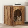Casa para Gatos Madera vieja 53 x 52 x 62 cm en Mobiliario para gatos | Comprar online en Foru.es