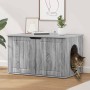Casa para Gatos Gris Sonoma 85 x 55 x 53,5 cm en Mobiliario para gatos | Comprar online en Foru.es