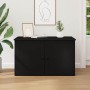 Casa para Gatos Negro 85 x 55 x 50,5 cm Madera de ingeniería en Mobiliario para gatos | Comprar online en Foru.es