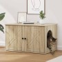 Casa para Gatos Sonoma 85 x 55 x 50,5 cm Madera de ingeniería en Mobiliario para gatos | Comprar online en Foru.es