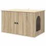 Casa para Gatos Sonoma 85 x 55 x 50,5 cm Madera de ingeniería en Mobiliario para gatos | Comprar online en Foru.es