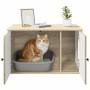Casa para Gatos Sonoma 85 x 55 x 50,5 cm Madera de ingeniería en Mobiliario para gatos | Comprar online en Foru.es