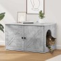 Casa para Gatos Concreto 85 x 55 x 50 cm Madera de ingeniería en Mobiliario para gatos | Comprar online en Foru.es