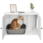 Casa para Gatos Brillante 85 x 55 x 50 cm Madera de ingeniería en Mobiliario para gatos | Comprar online en Foru.es