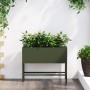 Jardinera Elevada Verde oliva 60 x 26 x 45 cm Acero en Macetas y jardineras | Comprar online en Foru.es