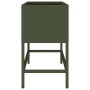 Jardinera Elevada Verde oliva 60 x 26 x 45 cm Acero en Macetas y jardineras | Comprar online en Foru.es