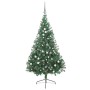 Árbol de Navidad Artificial Preiluminado Verde 210 cm PVC en Decoración Festiva y Estacional | Comprar online en Foru.es