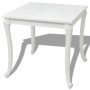 Mesa de comedor blanco brillante 80x80x76 cm en Mesas de comedor | Comprar online en Foru.es