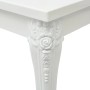 Mesa de comedor blanco brillante 80x80x76 cm en Mesas de comedor | Comprar online en Foru.es
