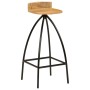 Taburetes de barra de cocina 2 unidades madera maciza de mango en Taburetes de cocina | Comprar online en Foru.es