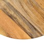 Mesa de bar madera maciza de mango 75x(76-110) cm en Mesas de comedor | Comprar online en Foru.es