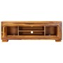 Mueble para TV de madera maciza de sheesham 118x30x40 cm de vidaXL, Muebles TV - Ref: Foro24-248000, Precio: 255,67 €, Descue...