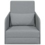 Sofá Cama Plegable Gris Claro 65 x 80 x 83 cm tela en Sofás | Comprar online en Foru.es