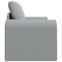 Sofá Cama Plegable Gris Claro 98 x 71 x 83 cm tela en Sofás | Comprar online en Foru.es
