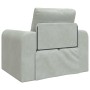 Sofá Cama Plegable Gris Claro 98 x 71 x 83 cm Terciopelo en Sofás | Comprar online en Foru.es