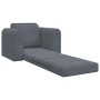 Sofá Cama Plegable Gris oscuro 98 x 71 x 83 cm Terciopelo en Sofás | Comprar online en Foru.es