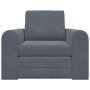 Sofá Cama Plegable Gris oscuro 98 x 71 x 83 cm Terciopelo en Sofás | Comprar online en Foru.es