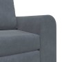 Sofá Cama Plegable Gris oscuro 98 x 71 x 83 cm Terciopelo en Sofás | Comprar online en Foru.es