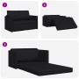 Sofá Cama Plegable Negro 124 x 71 x 78 cm PVC en Sofás | Comprar online en Foru.es