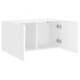 Mueble para TV de pared blanco 80x30x41 cm en Muebles TV | Comprar online en Foru.es