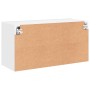 Mueble para TV de pared blanco 80x30x41 cm en Muebles TV | Comprar online en Foru.es