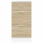 Armario bajo "Lyon" Roble Sonoma 40x46x81,5 cm Madera de ingeniería en Armarios de cocina | Comprar online en Foru.es