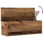 Caja de Almacenamiento Madera envejecida 102 x 35 x 35 cm en Baúles de almacenamiento | Comprar online en Foru.es