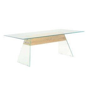 Mesa de Café Transparente 110 x 55 x 40 cm Cristal en Mesas de centro | Comprar online en Foru.es