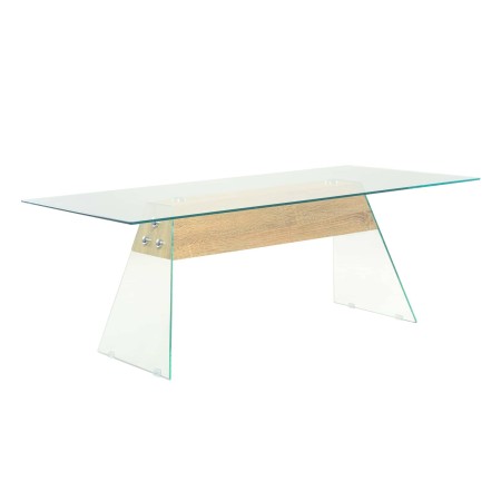 Mesa de Café Transparente 110 x 55 x 40 cm Cristal en Mesas de centro | Comprar online en Foru.es