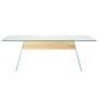 Mesa de Café Transparente 110 x 55 x 40 cm Cristal en Mesas de centro | Comprar online en Foru.es