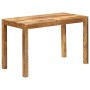 Mesa de Comedor Marrón 60 x 120 x 76 cm Madera de mango maciza en Mesas de comedor | Comprar online en Foru.es