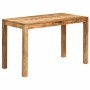 Mesa de Comedor Marrón 60 x 120 x 76 cm Madera de mango maciza en Mesas de comedor | Comprar online en Foru.es
