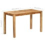 Mesa de Comedor Marrón 60 x 120 x 76 cm Madera de mango maciza en Mesas de comedor | Comprar online en Foru.es