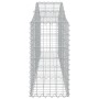 Cestas de gaviones 4 uds forma de arco hierro 200x30x60/80 cm de vidaXL, Maceteros y jardineras - Ref: Foro24-3145390, Precio...