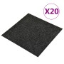 Alfombra 20 pcs Negro 50 x 50 x 0,5 cm Betún en Materiales de construcción | Comprar online en Foru.es