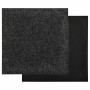 Alfombra 20 pcs Negro 50 x 50 x 0,5 cm Betún en Materiales de construcción | Comprar online en Foru.es