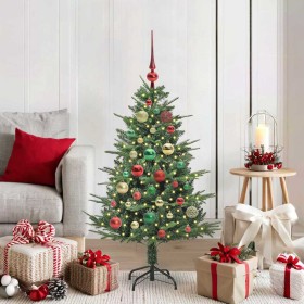 Árbol de Navidad artificial preiluminado con juego de bolas en Decoración Festiva y Estacional | Comprar online en Foru.es