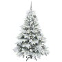 Árbol de Navidad artificial con 150 LED 150 cm PE y PVC en Decoración Festiva y Estacional | Comprar online en Foru.es