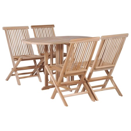 Juego de muebles 5 pcs Marrón en Conjuntos de jardín | Comprar online en Foru.es