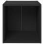 Muebles para TV 4 uds madera contrachapada negro 37x35x37 cm en Muebles TV | Comprar online en Foru.es