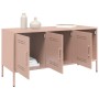 Mueble de TV de acero rosa 100,5x39x50,5 cm en Muebles TV | Comprar online en Foru.es