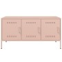 Mueble de TV de acero rosa 100,5x39x50,5 cm en Muebles TV | Comprar online en Foru.es