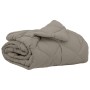 Edredón de Verano Gris Claro 220 x 135 cm Microfibra en Ropa de cama | Comprar online en Foru.es