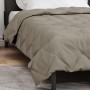 Edredón de Verano Gris Claro 220 x 140 cm Microfibra en Ropa de cama | Comprar online en Foru.es
